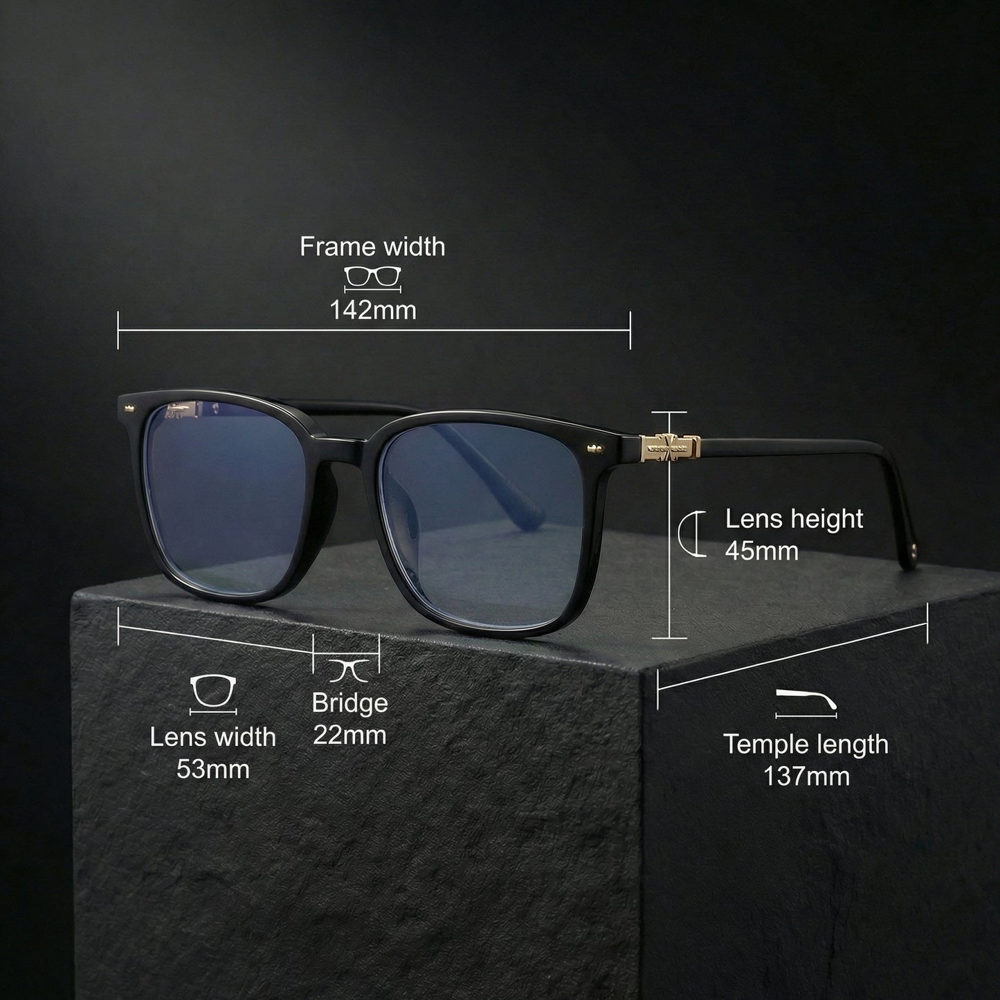 Chrome Glasses™ Blue Light Frames