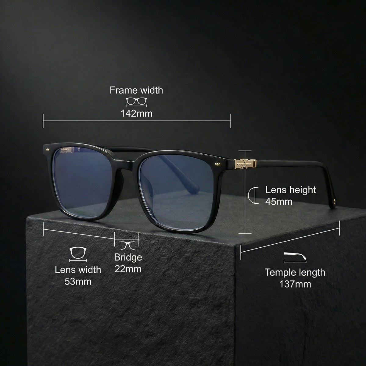 Chrome Glasses™ Blue Light Frames